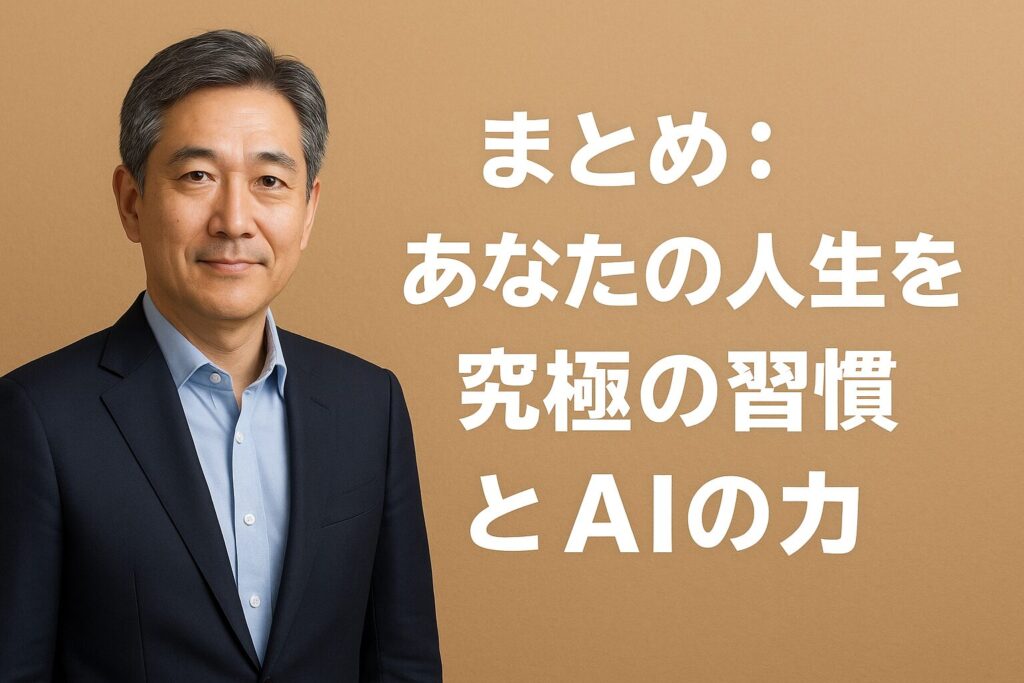 あなたの人生を変える「究極の習慣」とAIの力