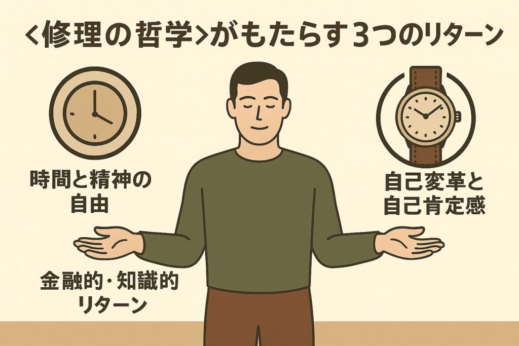 「修理の哲学」がもたらす3つのリターン(ROI)