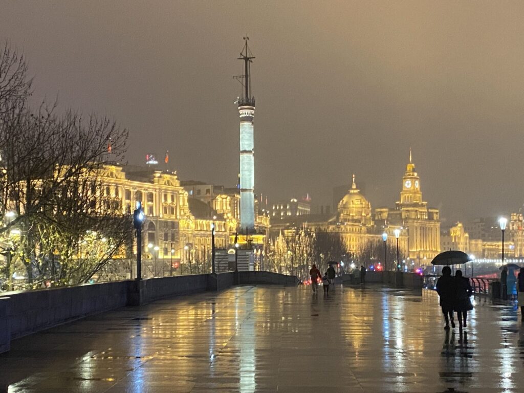 上海外灘の夜景