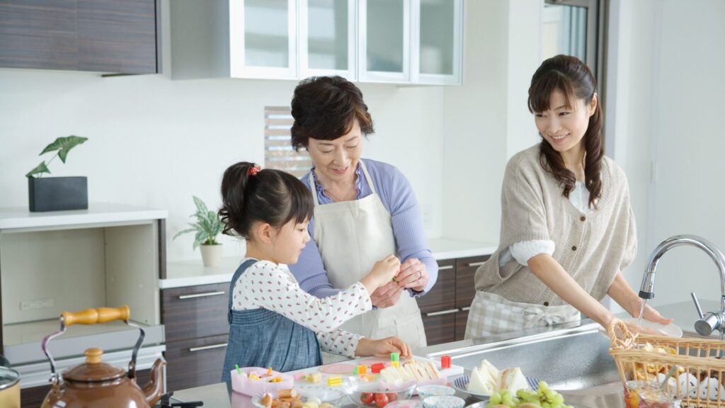 親子の関係