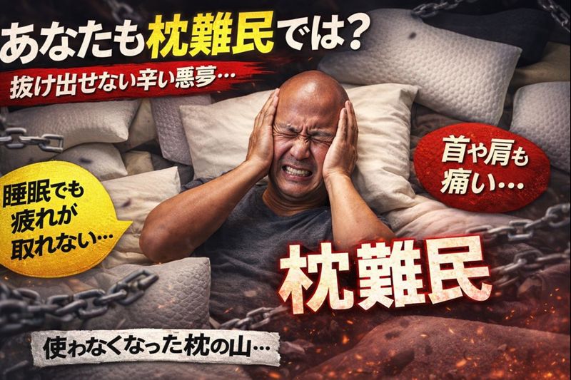 「整体」だった。特許枕THE MAKURAが5分で首の痛みをリセットする理由 首や肩も痛い 睡眠でも疲れが取れない