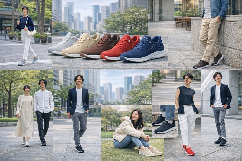 ラクーン靴とファッション組み合わせ７パターン