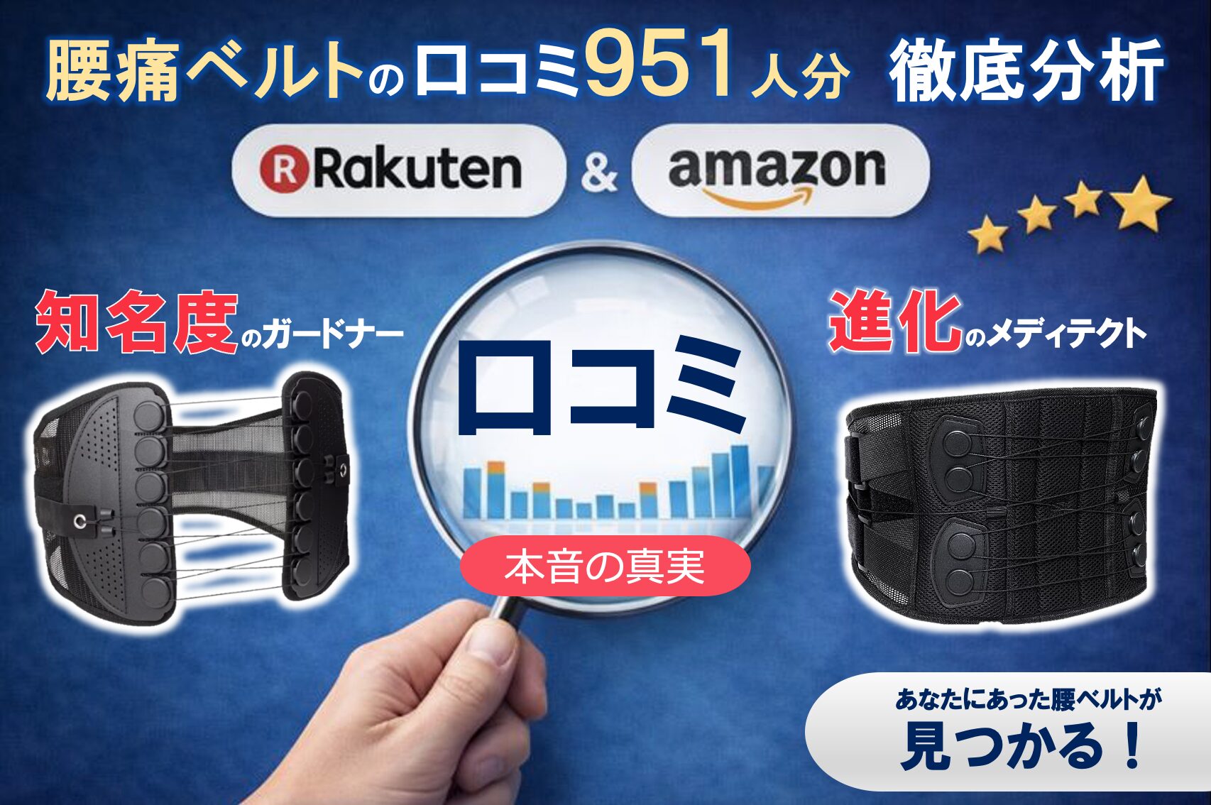 ガードナーベルトの楽天・Amazonの良い・口コミ951件のTOP10｜腰痛歴20回の元ラガーマンの考察