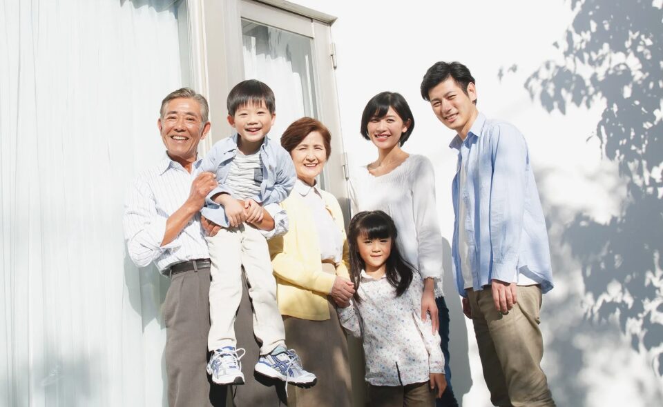 赤丸防災かばん
3世代家族
親子水入らずの会話