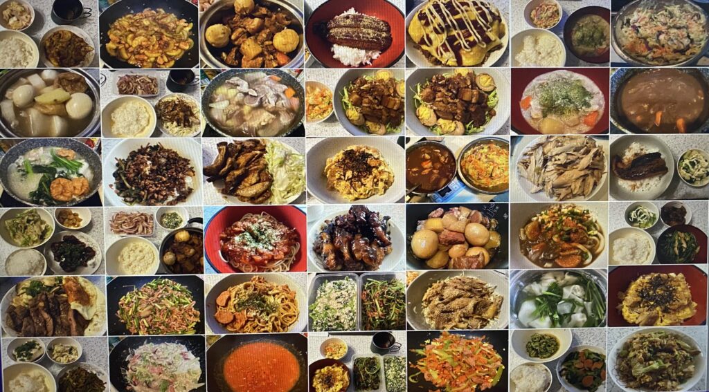 筆者ともさかり 手作り料理42種類