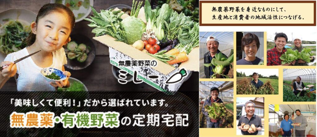 無農薬野菜ミレー
有機野菜定期便　社訓