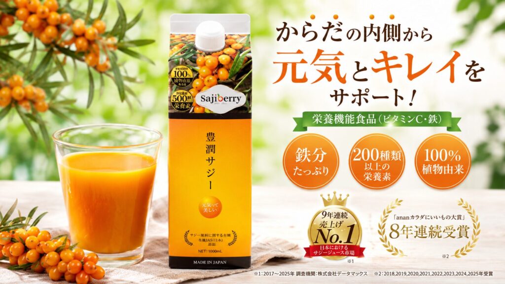 豊潤サジー画像 体元気サポート